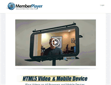 Tablet Screenshot of memberplayer.com